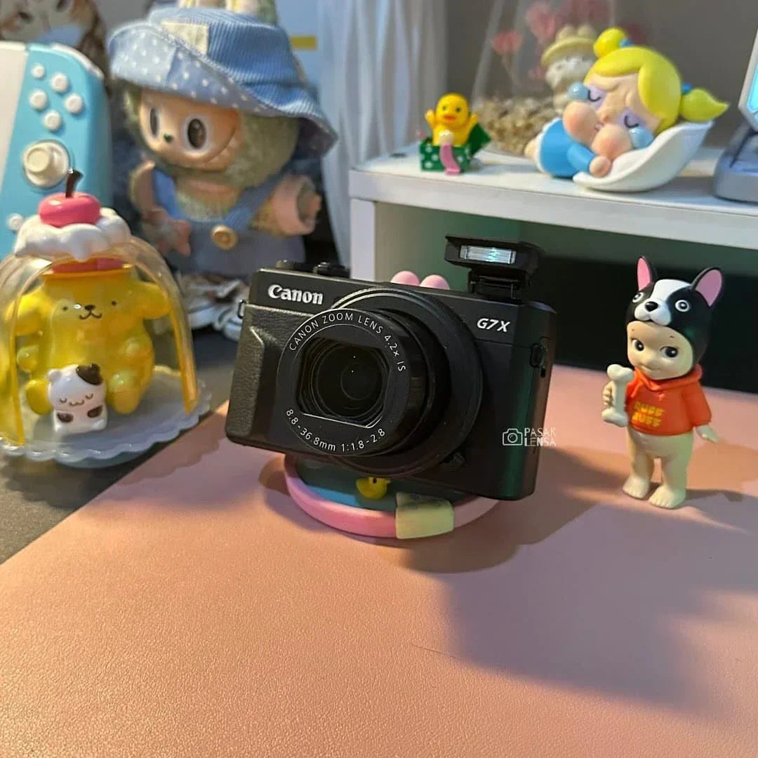 ✨ Authentic Canon PowerShot G7X Mark II in black PreOwned 💖