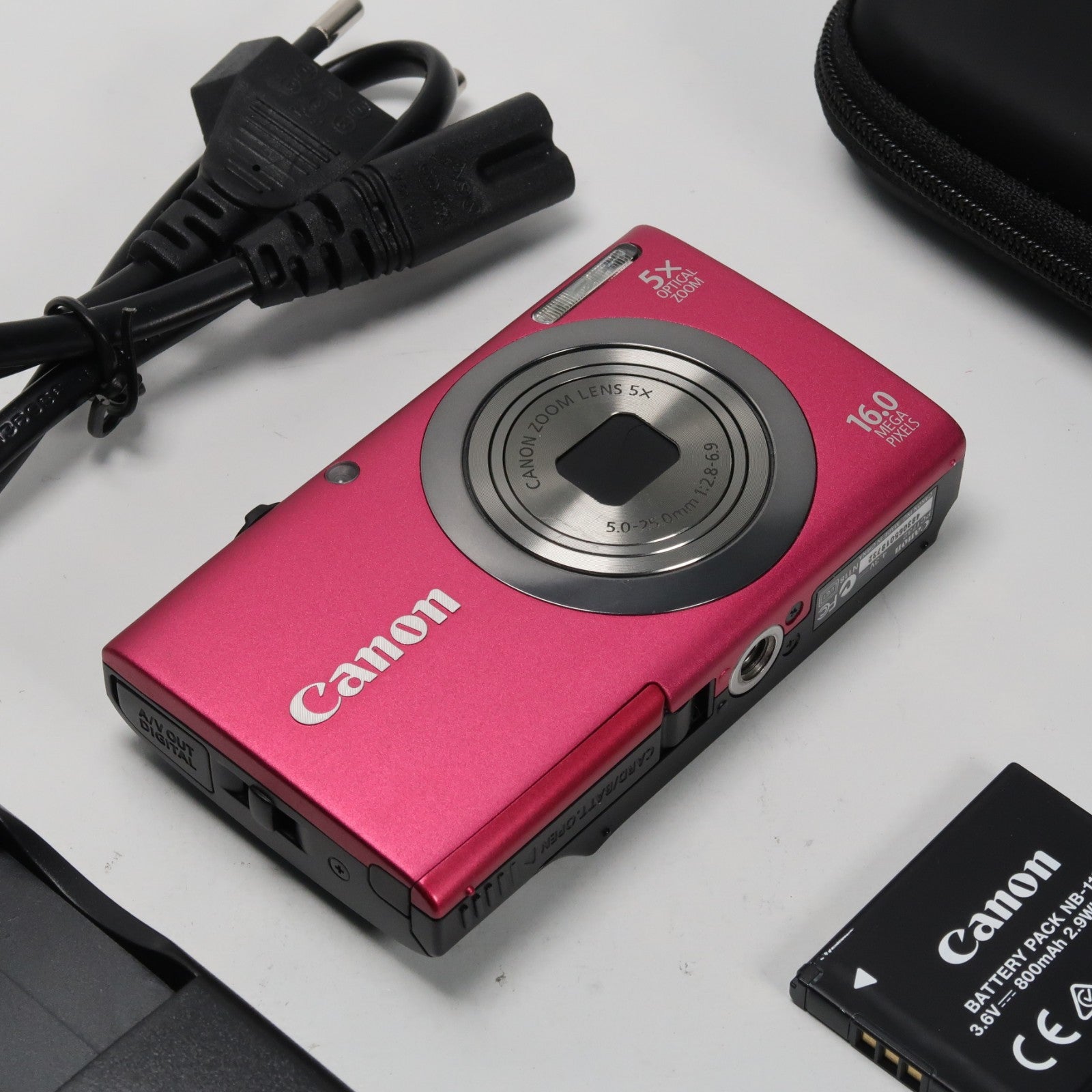 Canon Powershot A2550 HD 16.0MP + Canon Powershot A3200 Digital Cameras Bundle