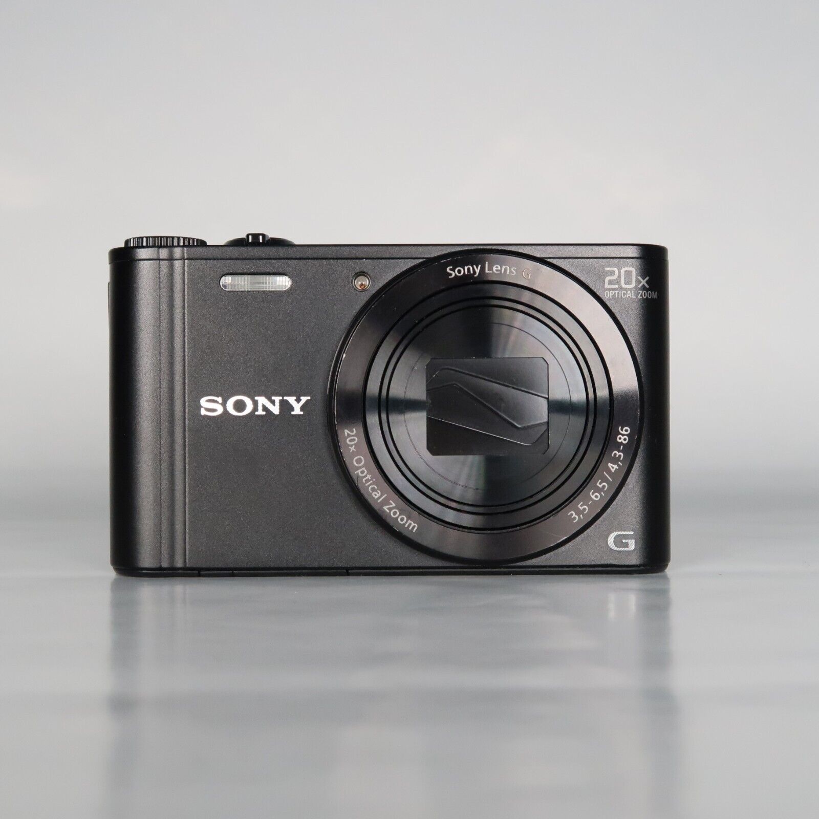 Sony Cyber-Shot DSC-WX300 18.2MP Digital Camera Black with Case and 32GB SD Card