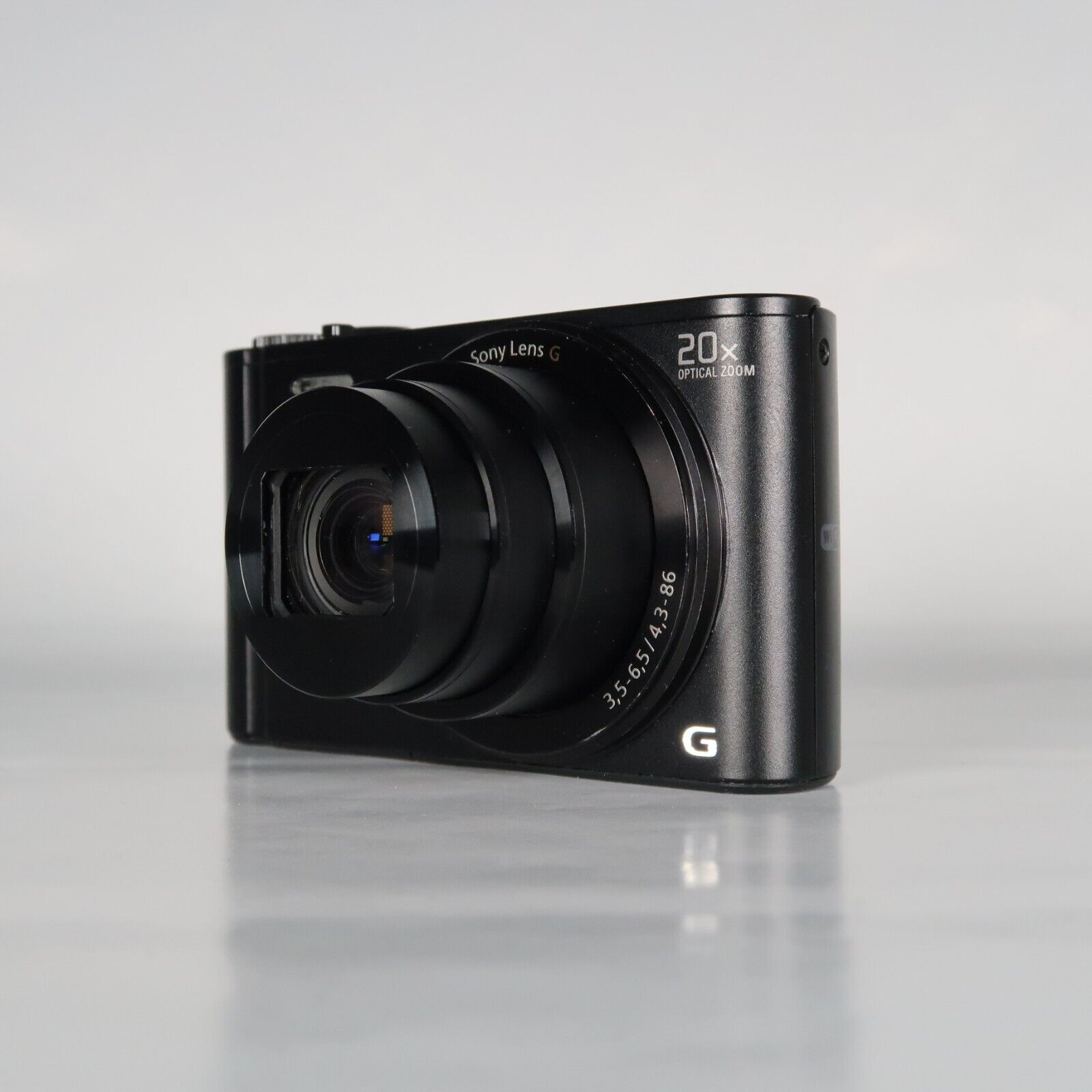 Sony Cyber-Shot DSC-WX300 18.2MP Digital Camera Black with Case and 32GB SD Card