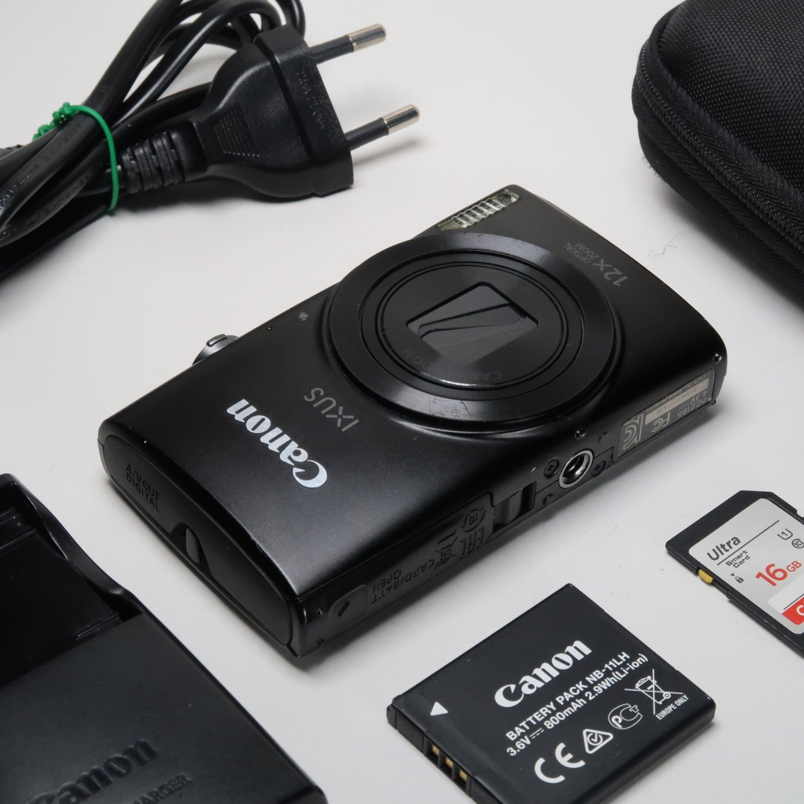 Camera Lot – Sony DSC-W70, Canon Powershot SX200 (Blue), Canon Ixus 170 (Black), Nikon S9400, Canon Ixus 115 HS (Blue)