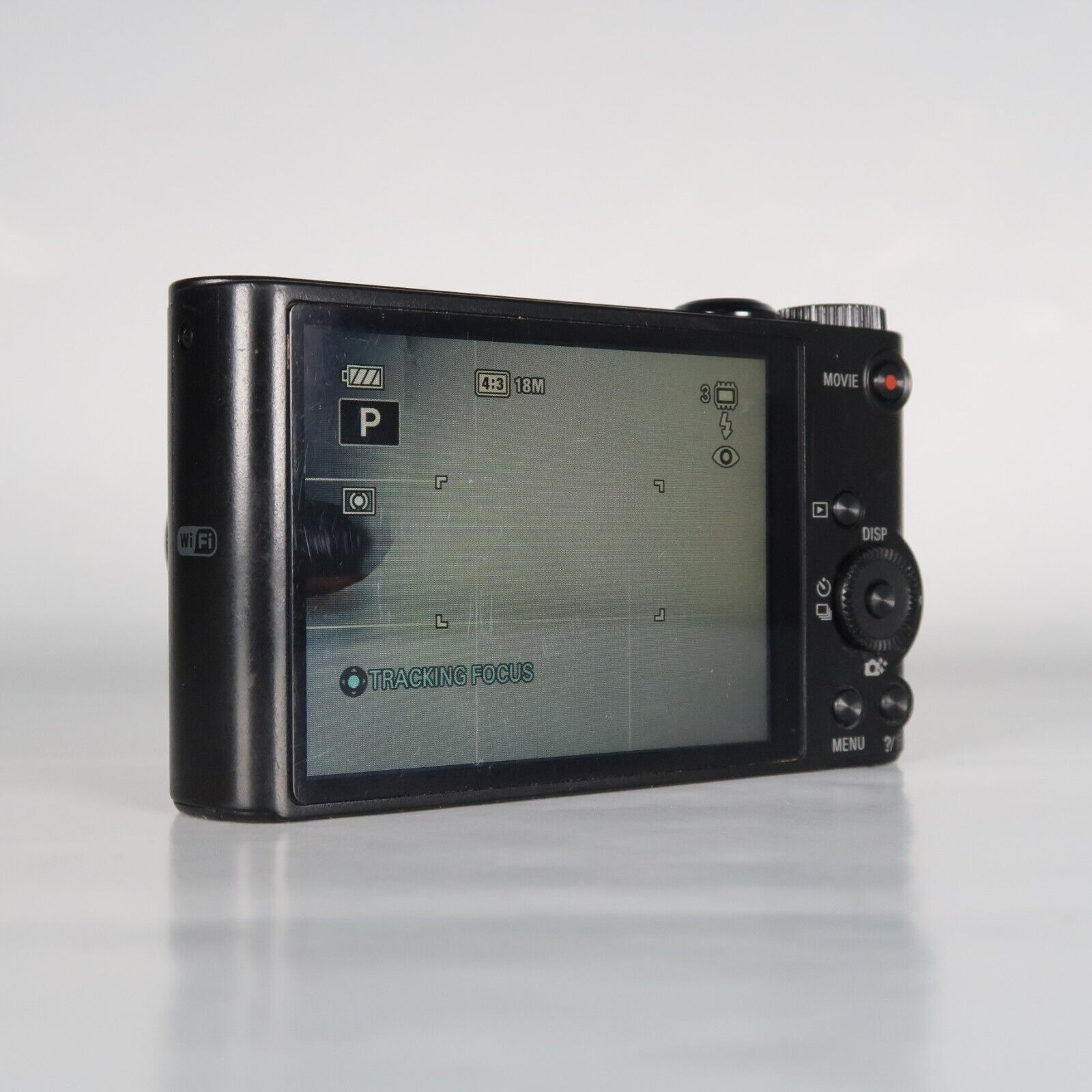 Sony Cyber-Shot DSC-WX300 18.2MP Digital Camera Black with Case and 32GB SD Card