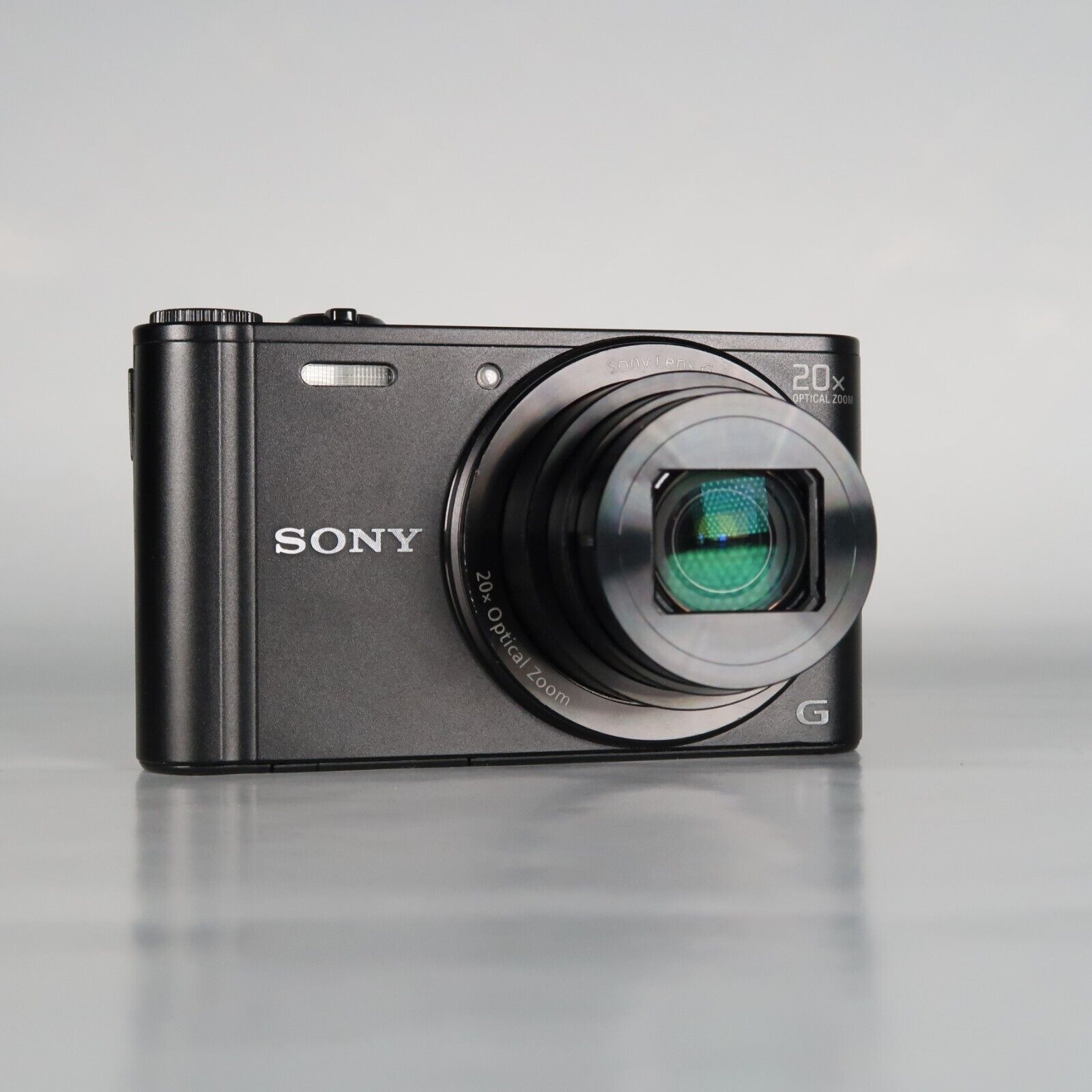 Sony Cyber-Shot DSC-WX300 18.2MP Digital Camera Black with Case and 32GB SD Card