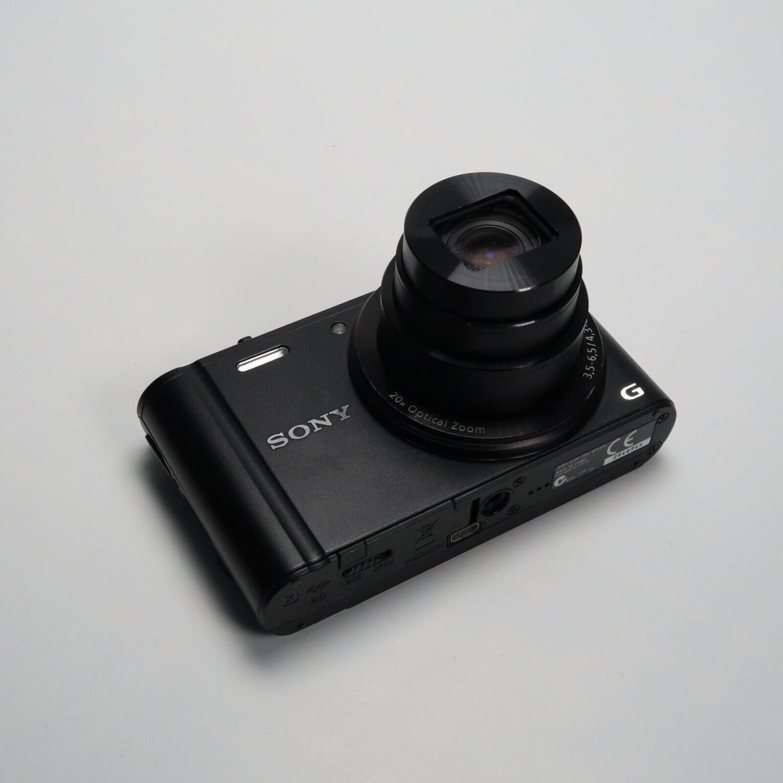 Sony Cyber-Shot DSC-WX300 18.2MP Digital Camera Black with Case and 32GB SD Card