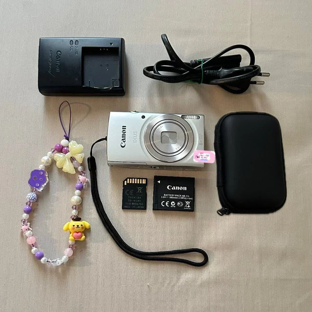 ✨ Authentic Canon Ixus 175 in silver PreOwned 💖