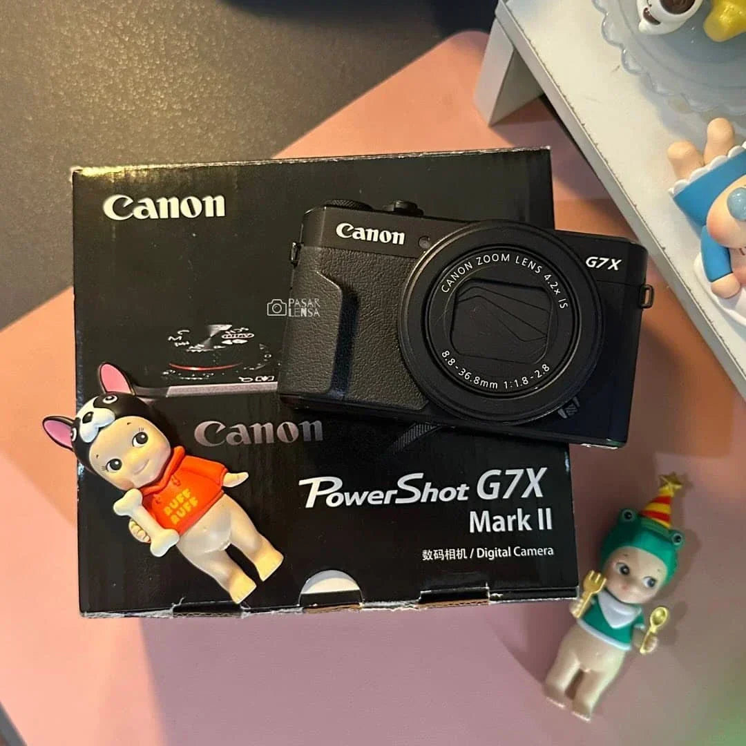 ✨ Authentic Canon PowerShot G7X Mark II in black PreOwned 💖