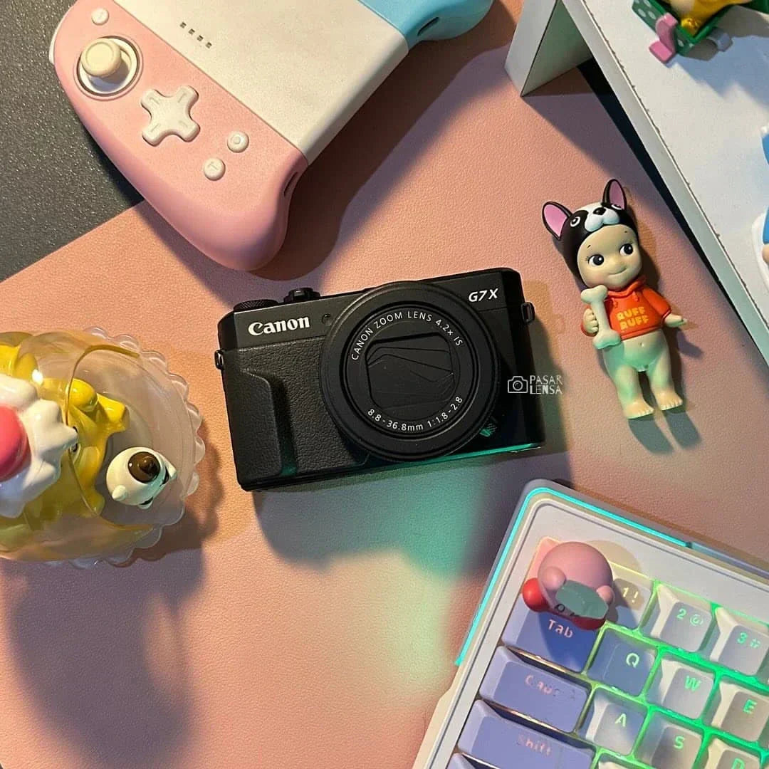 ✨ Authentic Canon PowerShot G7X Mark II in black PreOwned 💖