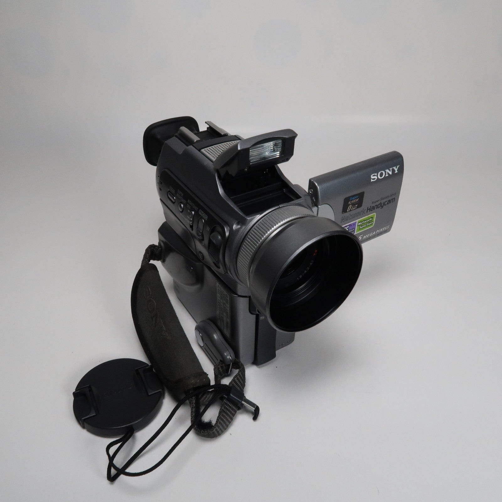 Sony Handycam DCR-PC120E MiniDV Camcorder – With Case + Charger