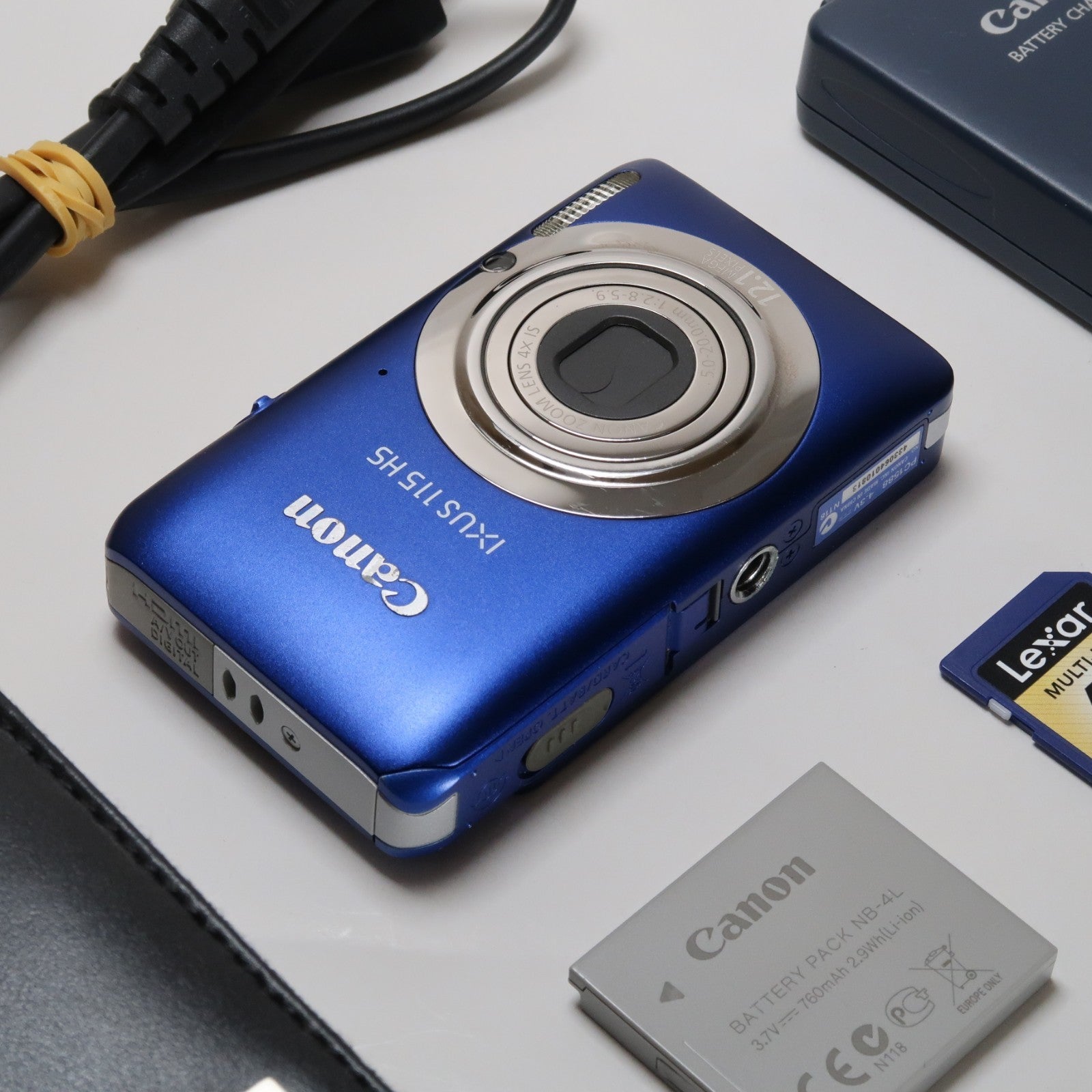 Camera Lot – Sony DSC-W70, Canon Powershot SX200 (Blue), Canon Ixus 170 (Black), Nikon S9400, Canon Ixus 115 HS (Blue)