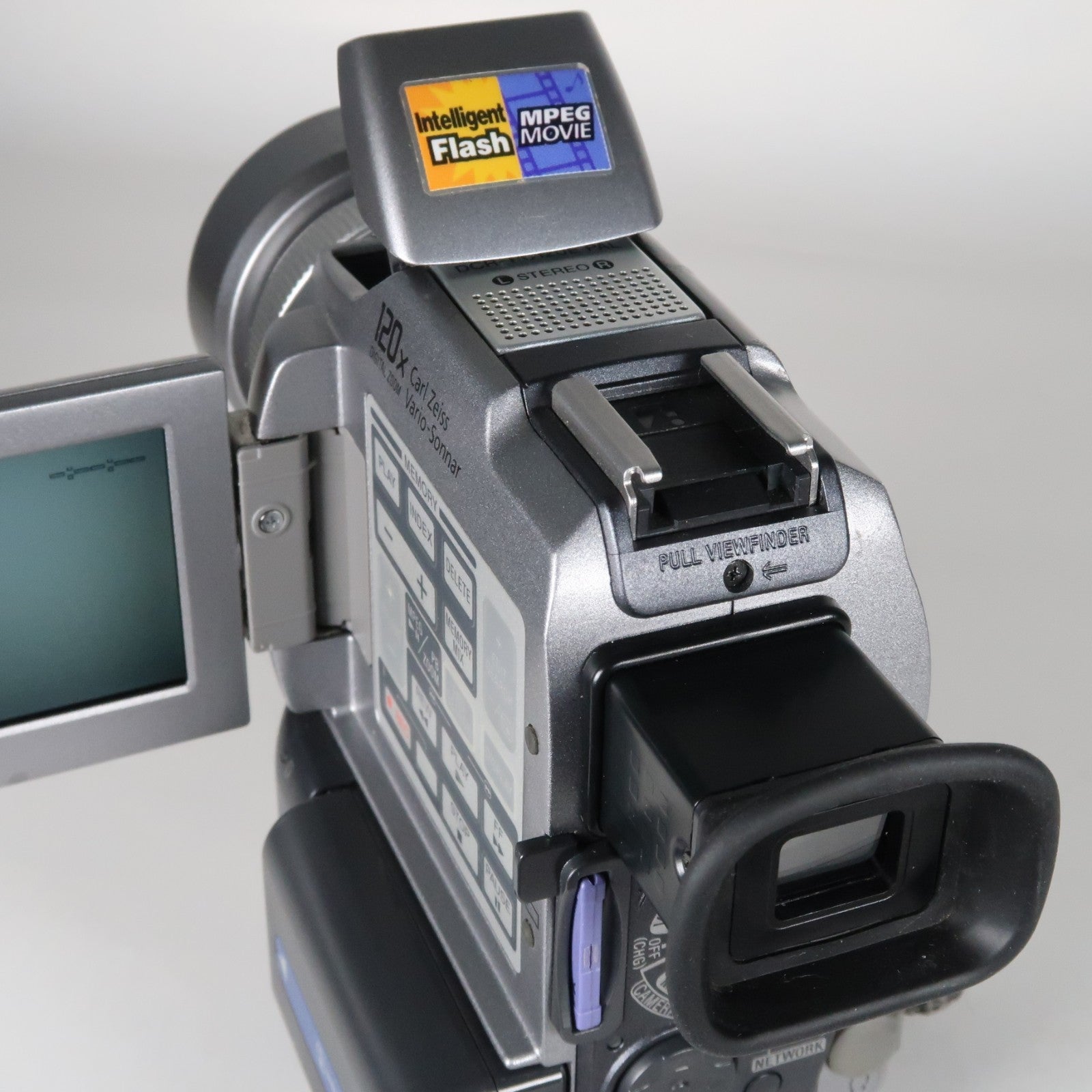 Sony Handycam DCR-PC120E MiniDV Camcorder – With Case + Charger