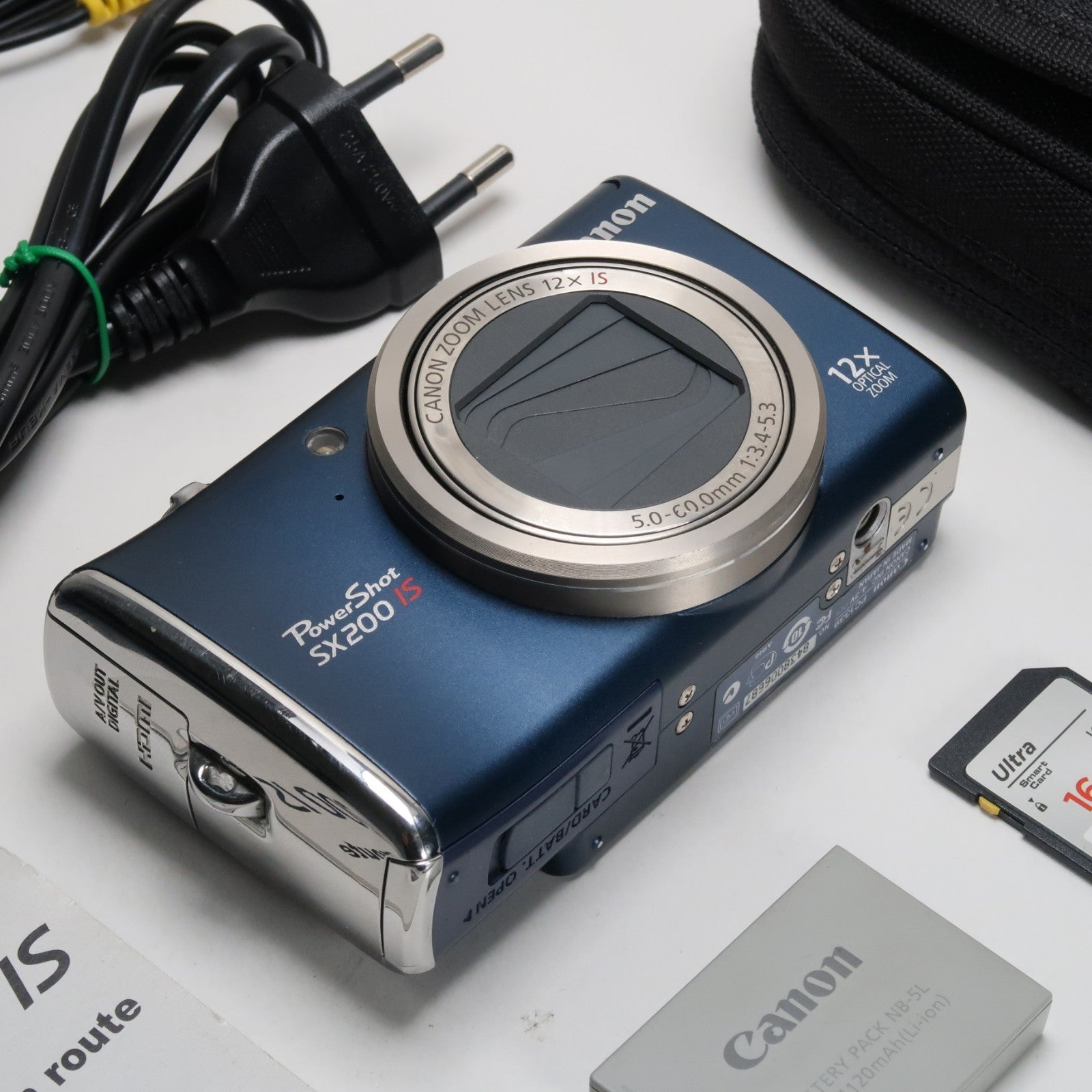 Camera Lot – Sony DSC-W70, Canon Powershot SX200 (Blue), Canon Ixus 170 (Black), Nikon S9400, Canon Ixus 115 HS (Blue)