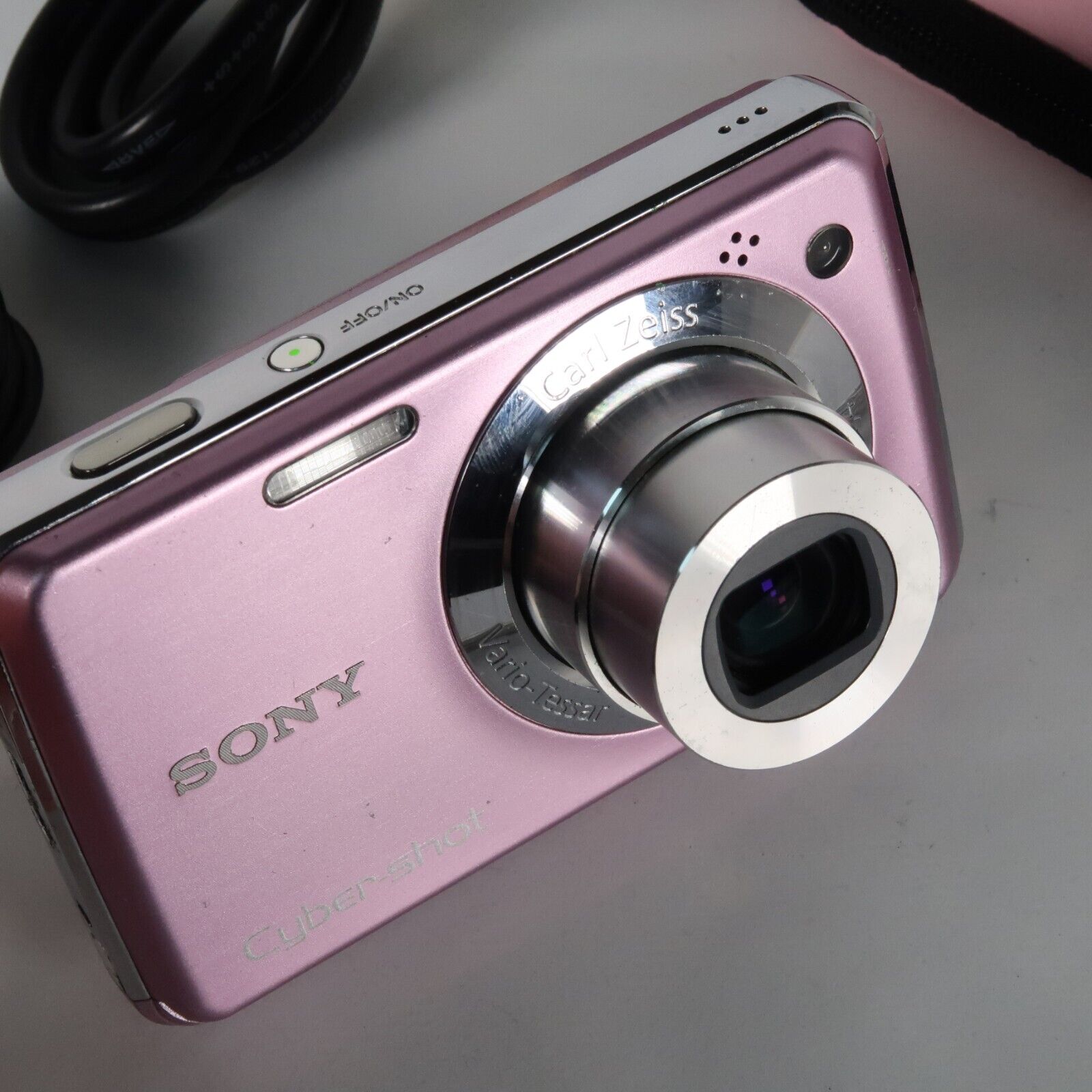 Sony Cyber-shot DSC-W210 12.1MP Digital Camera Pink – Excellent Condition