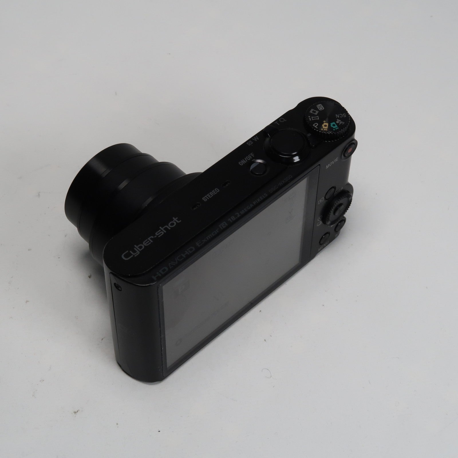 Sony Cyber-Shot DSC WX300 18.2MP Digital Camera Black – Good Condition