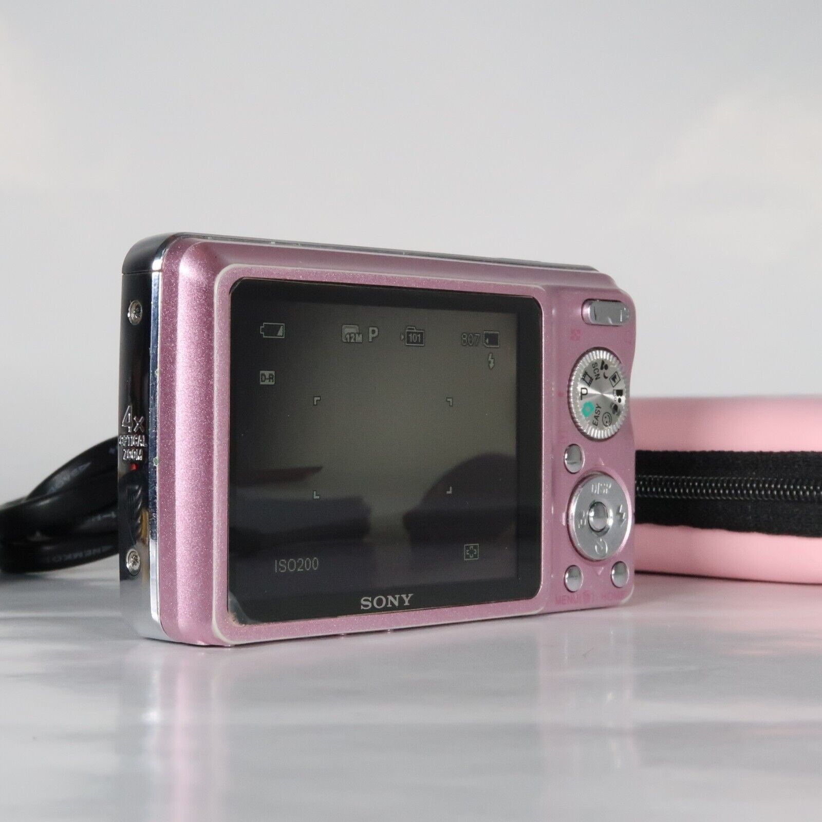 Sony Cyber-shot DSC-W210 12.1MP Digital Camera Pink – Excellent Condition
