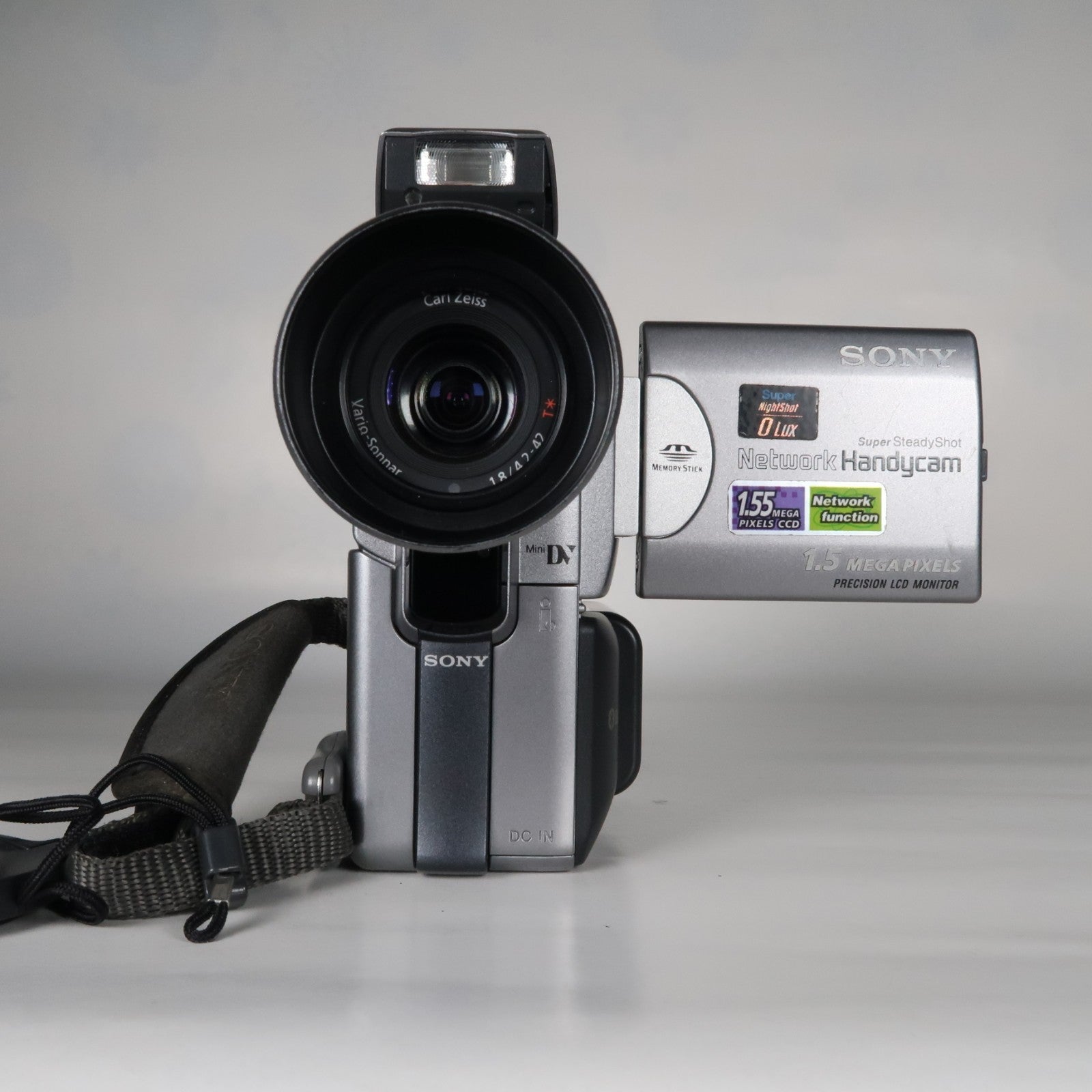 Sony Handycam DCR-PC120E MiniDV Camcorder – With Case + Charger