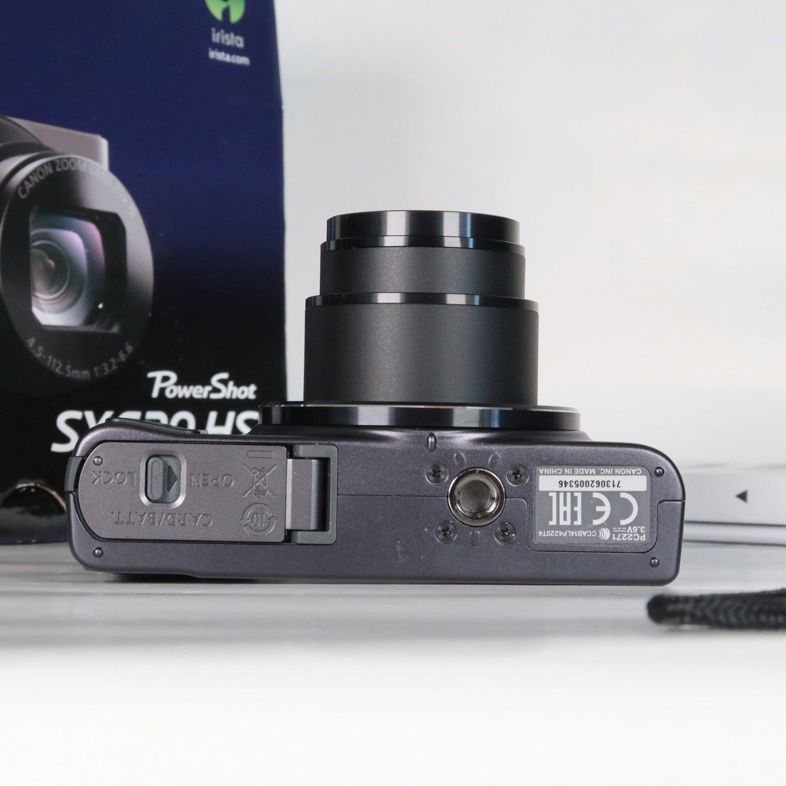 Canon PowerShot SX620 HS 20.2MP 25x Digital Camera Black – With 16GB SD Card