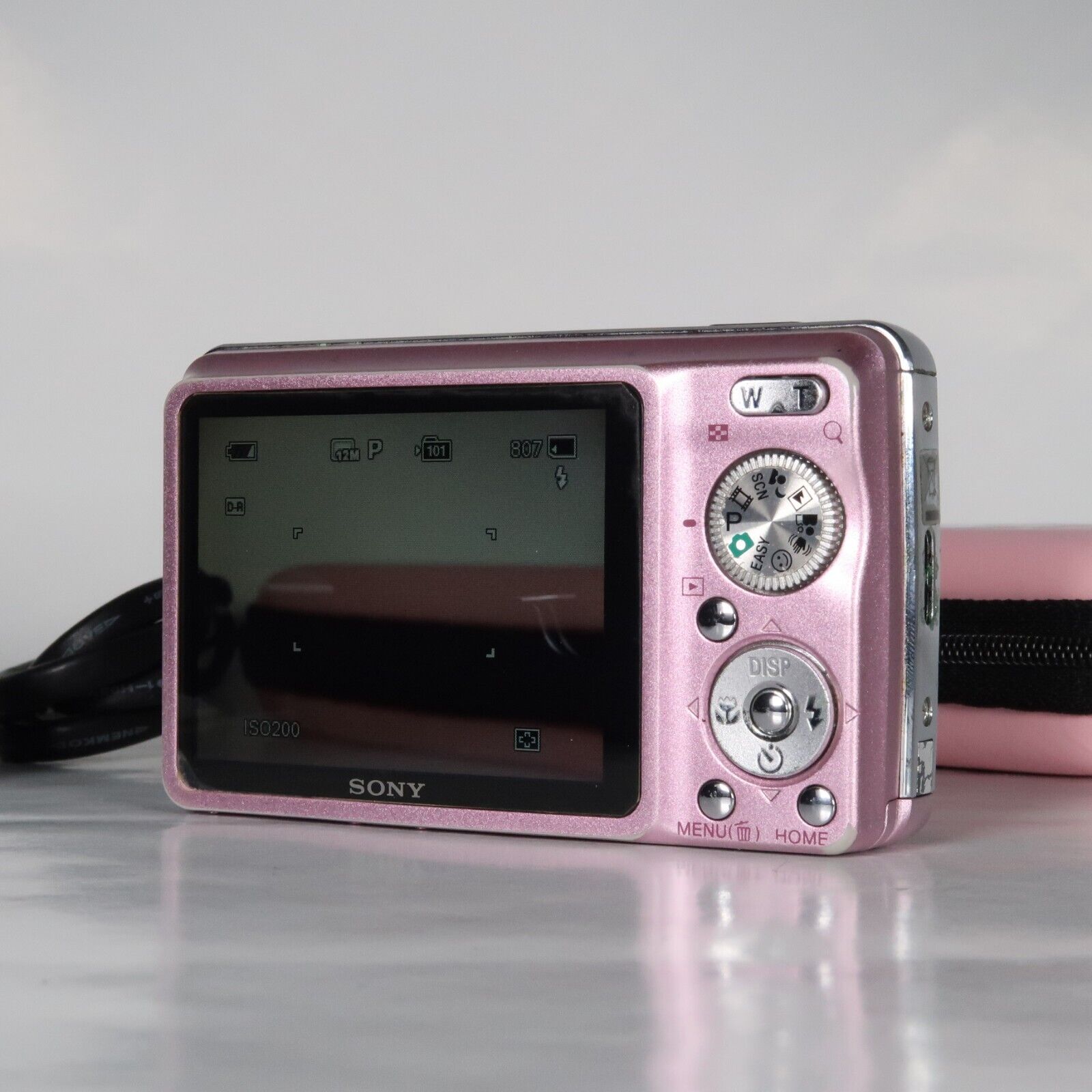 Sony Cyber-shot DSC-W210 12.1MP Digital Camera Pink – Excellent Condition