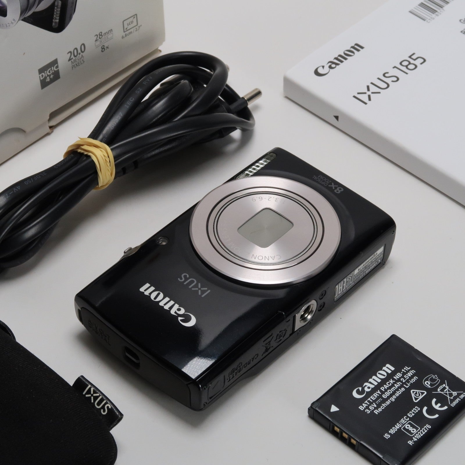 Sony Cyber-shot DSC-W730 16.1MP 8x + Canon IXUS 185 – Bundle Deal
