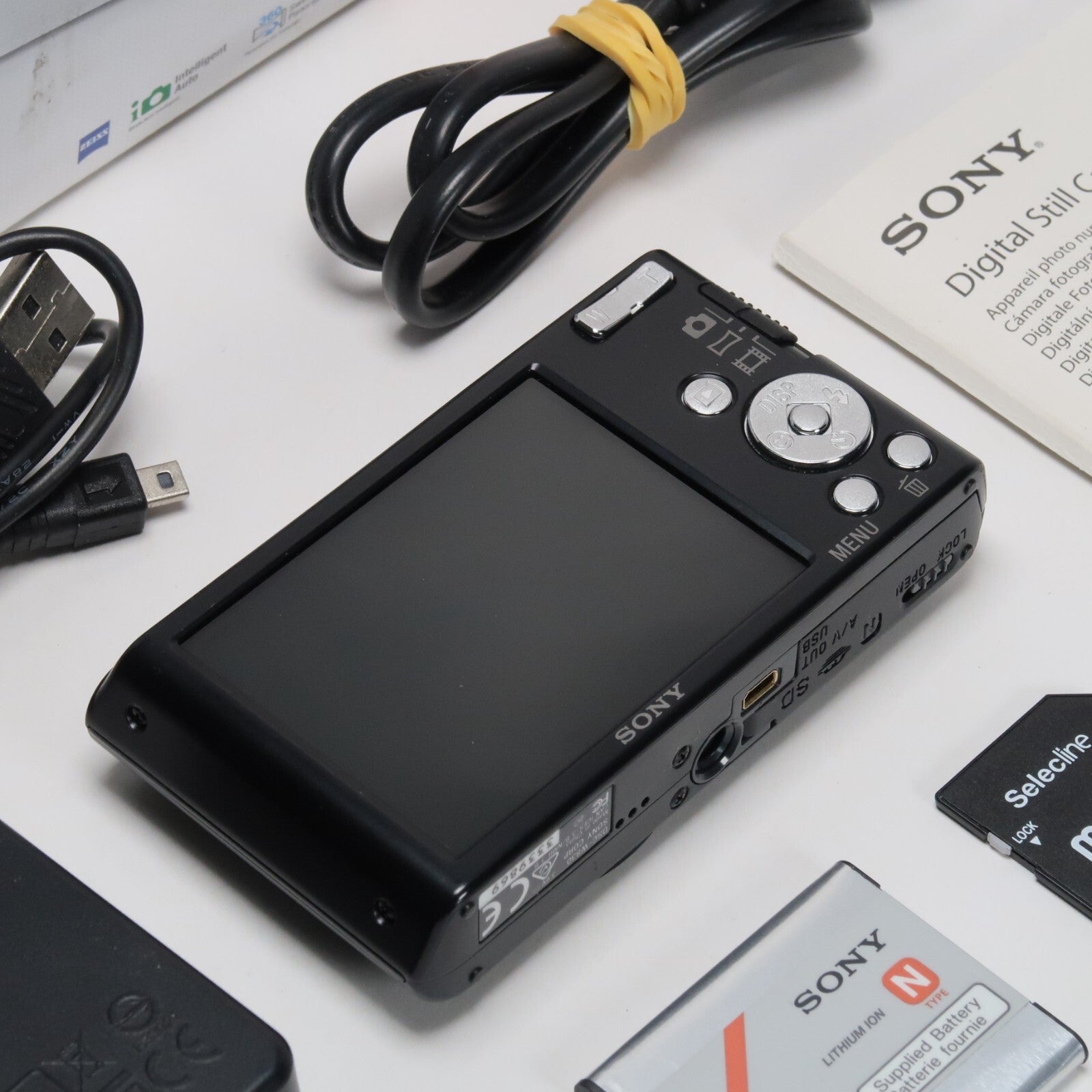 Sony Cyber-shot DSC-W830 20.1MP + Canon IXUS 145 Black – Compact Digital Cameras Bundle