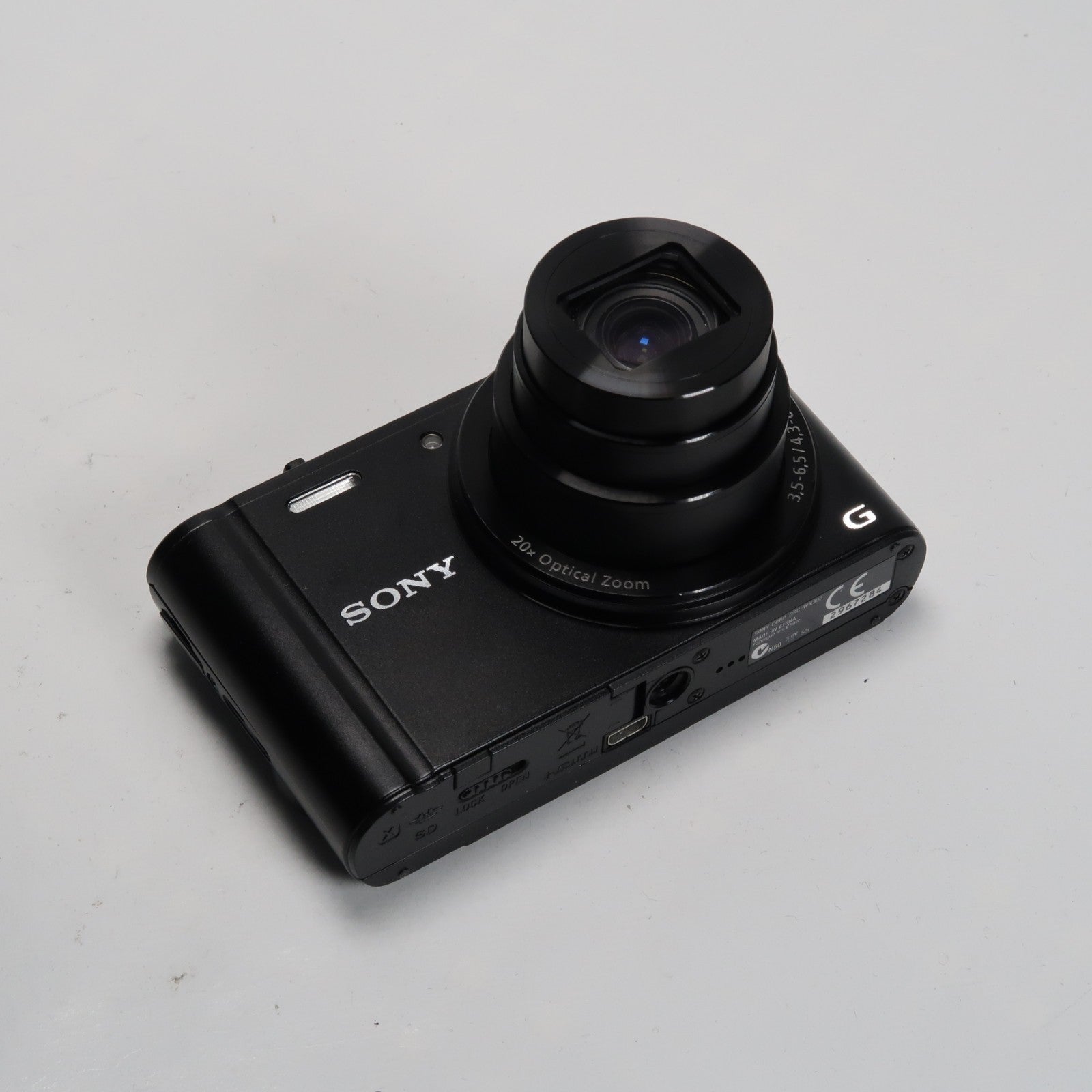 Sony Cyber-Shot DSC WX300 18.2MP Digital Camera Black – Good Condition