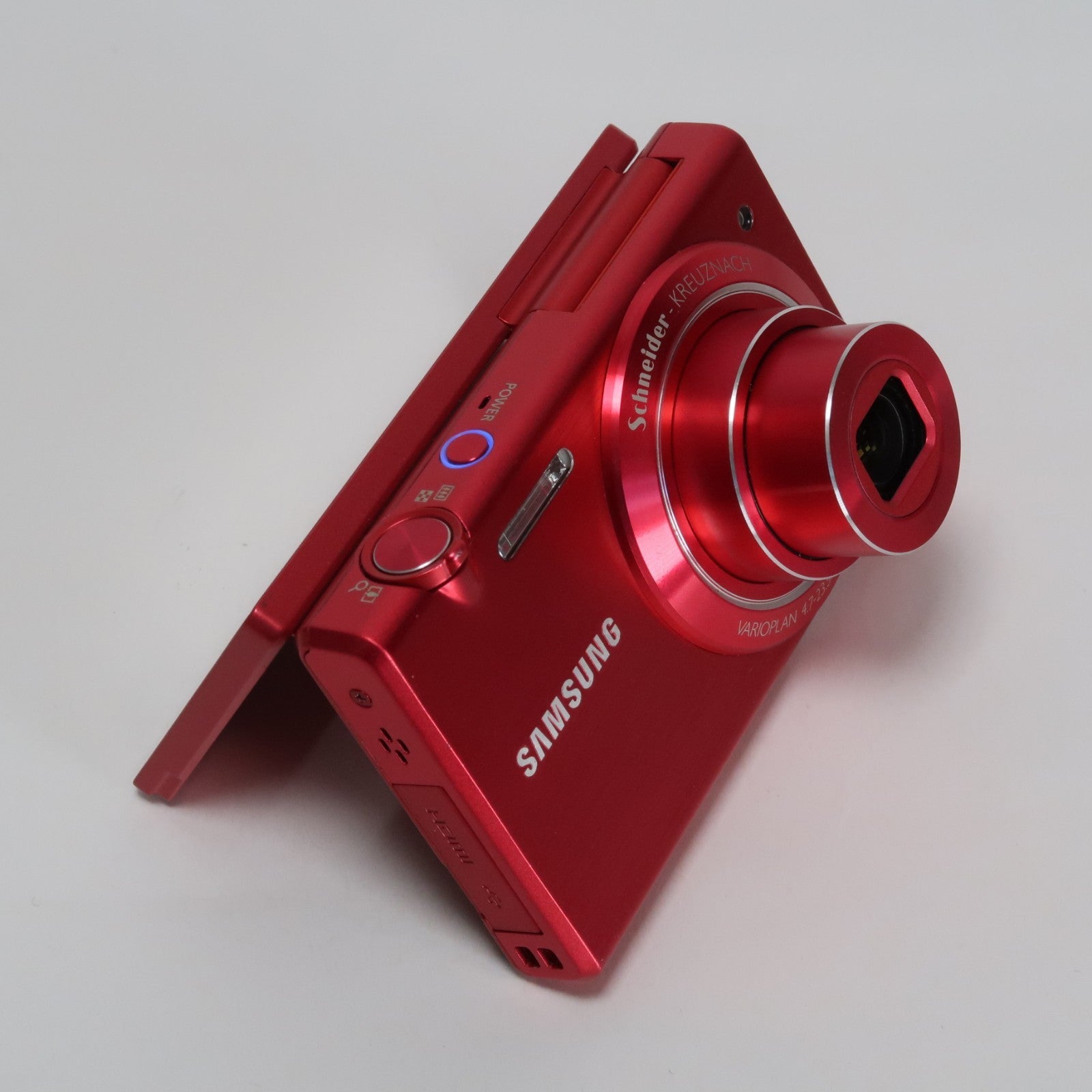 Samsung MV Series MV800 16.1MP Digital Camera Red, Case - Excellent