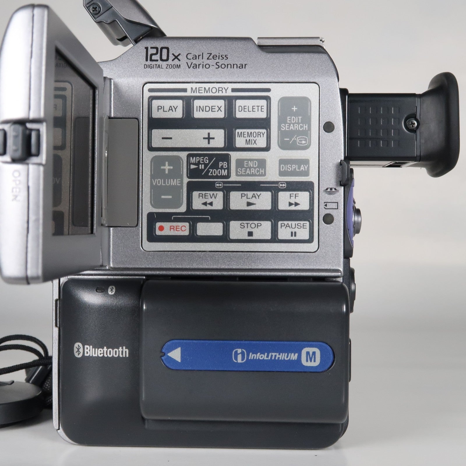 Sony Handycam DCR-PC120E MiniDV Camcorder – With Case + Charger