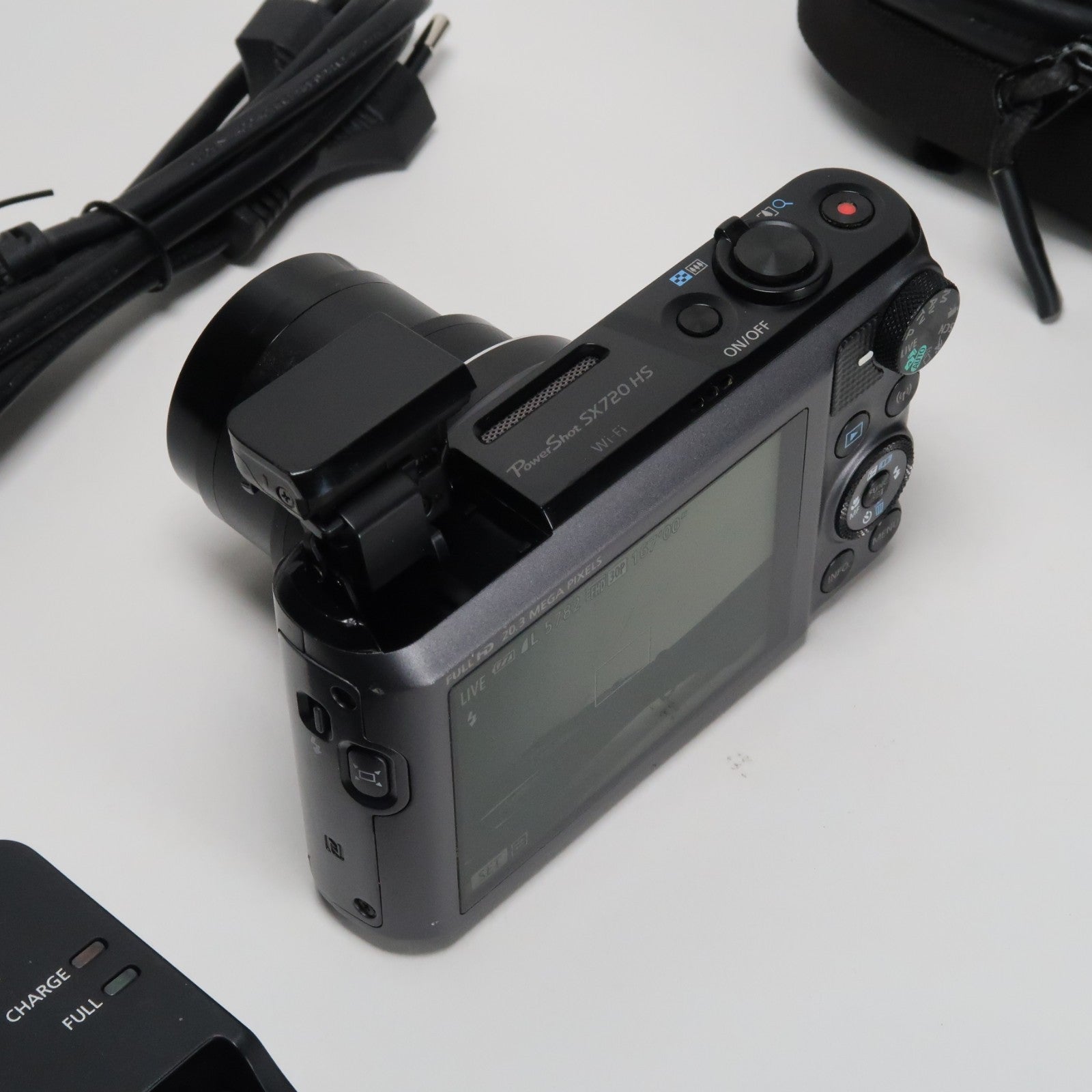 Canon PowerShot SX720 HS 20.3MP Digital Camera – Black