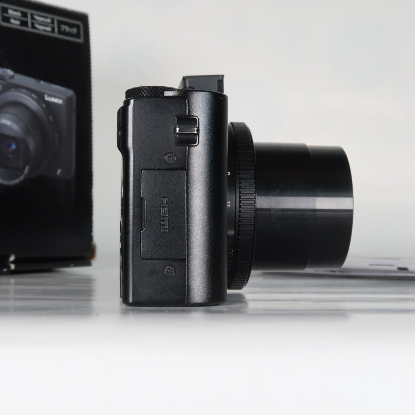 Panasonic Lumix DMC-LX15 Digital Camera – Black – Original Packaging + 32GB SD Card