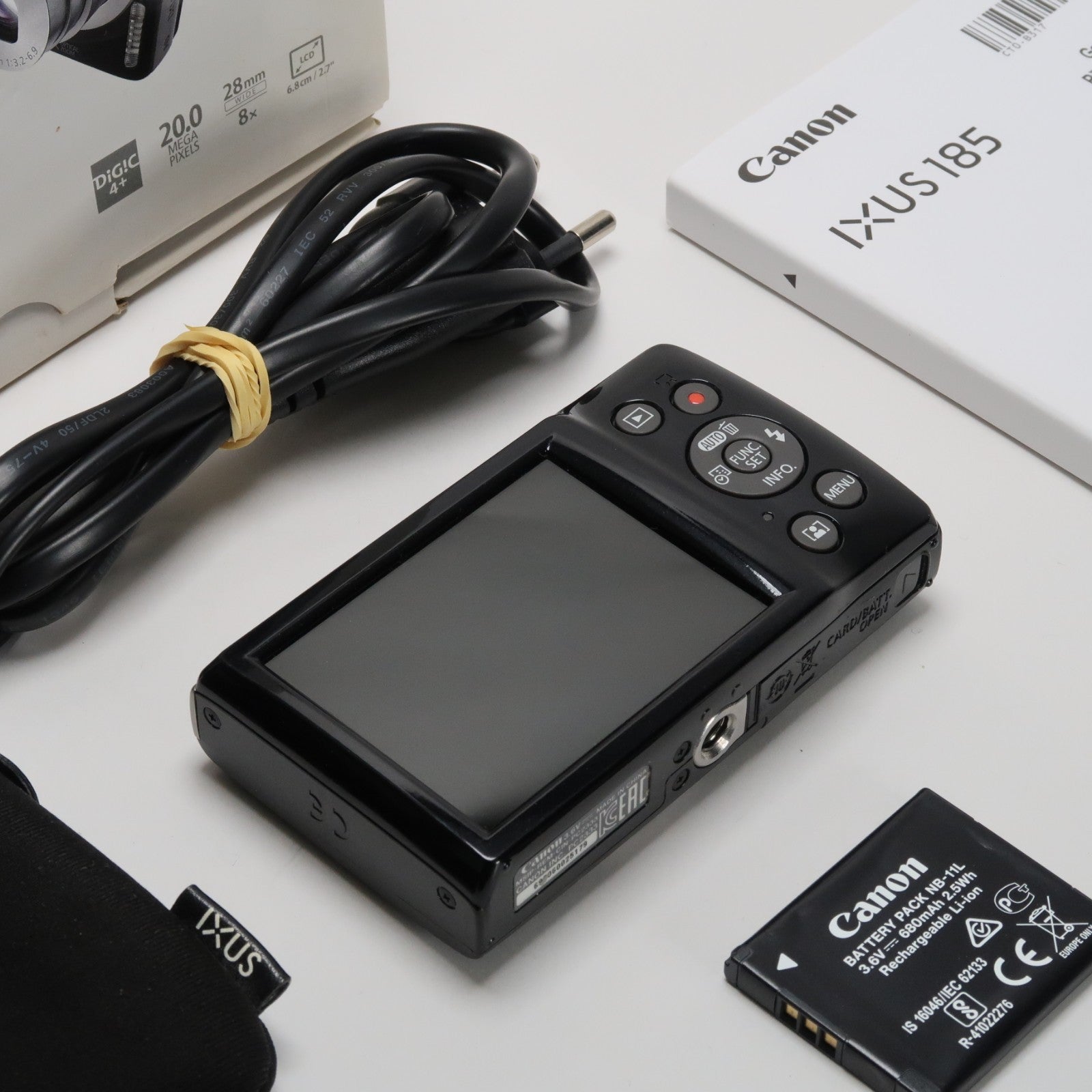 Sony Cyber-shot DSC-W730 16.1MP 8x + Canon IXUS 185 – Bundle Deal