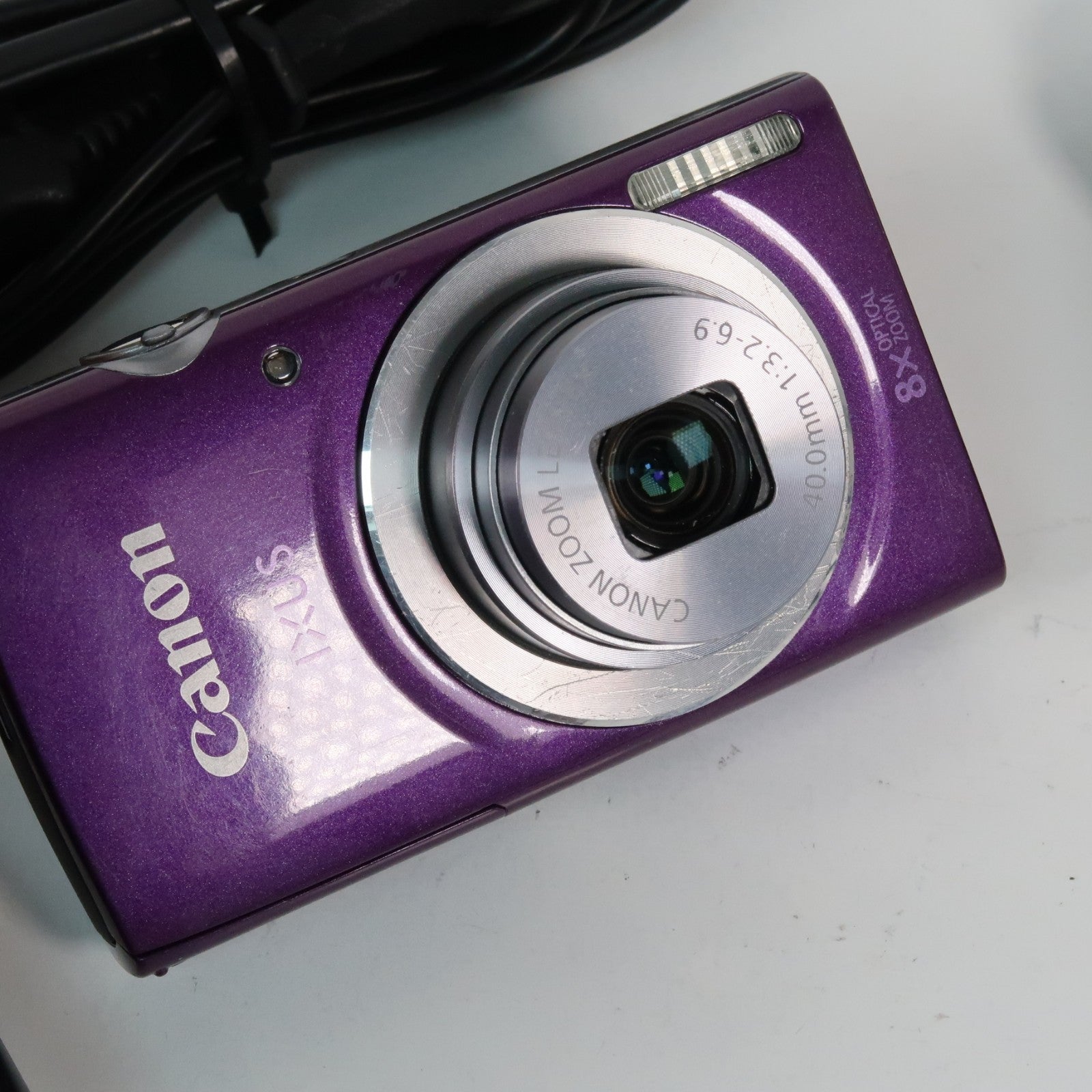 Canon IXUS 185 Silver 20.0 MP + Canon IXUS 145 Purple Digital Cameras