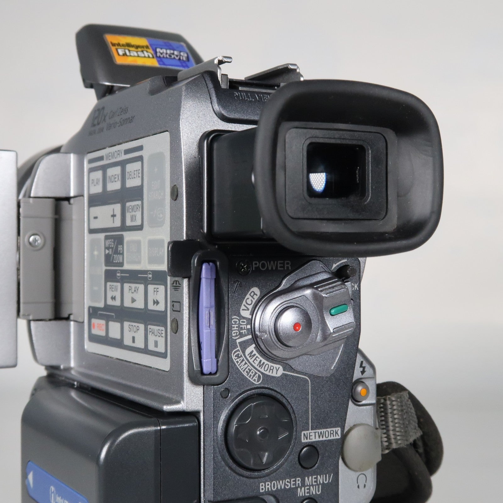 Sony Handycam DCR-PC120E MiniDV Camcorder – With Case + Charger