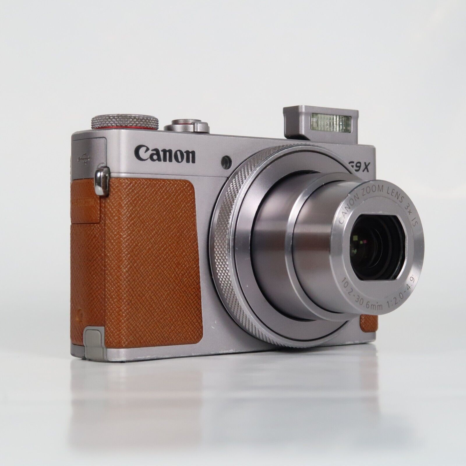 Canon PowerShot G9X Mark II 20.1MP Digital Camera Silver + SD Card 16GB